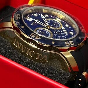 Invicta Pro Diver SCUBA
Men's Watch - 48mm, Gold, Black (6983)